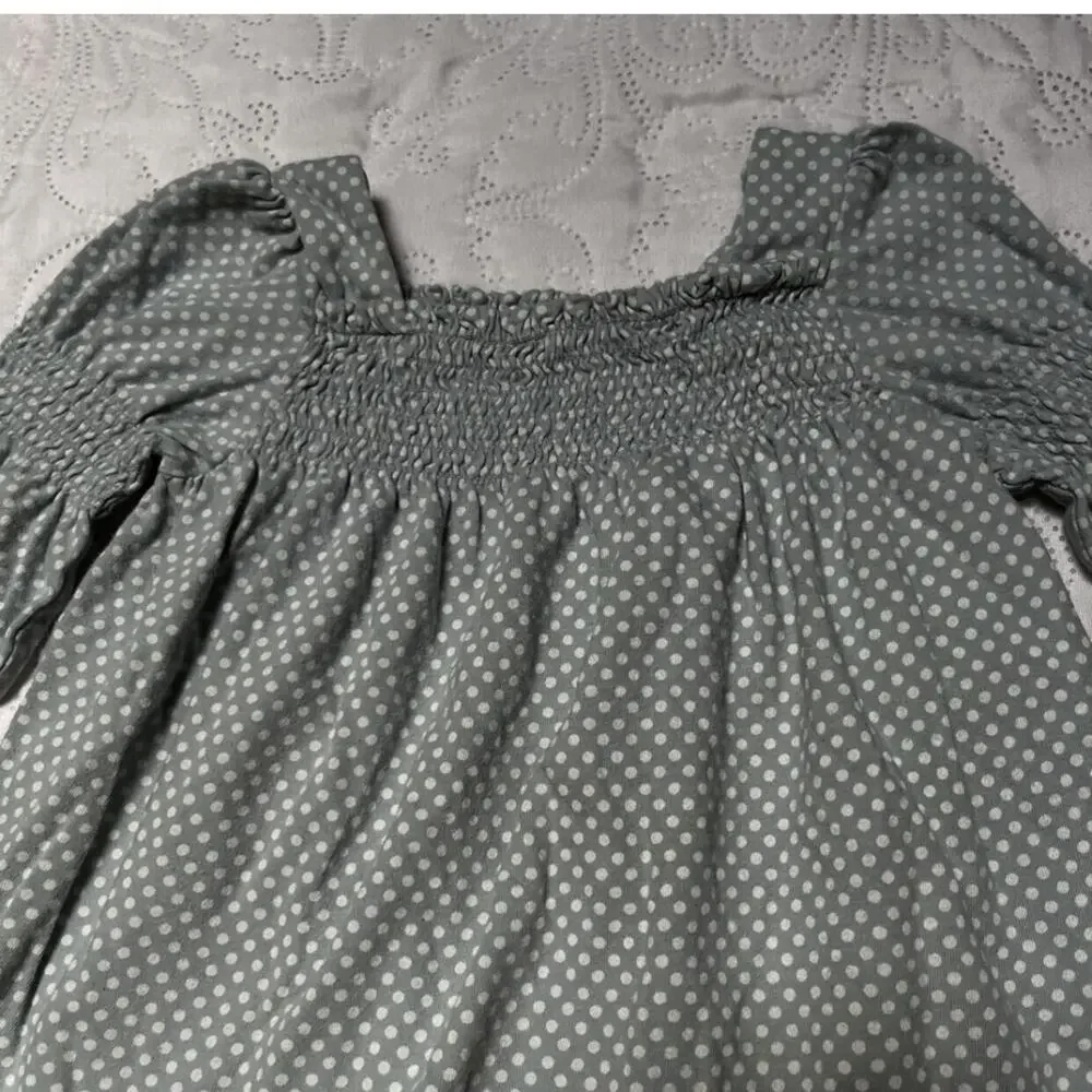 Gap Smocked Full Sleeve Dress 18m